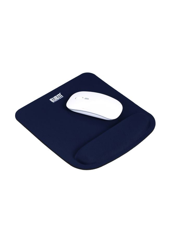 BUBM Portable Wrist Support Mouse Pad Dark Blue - Image 2