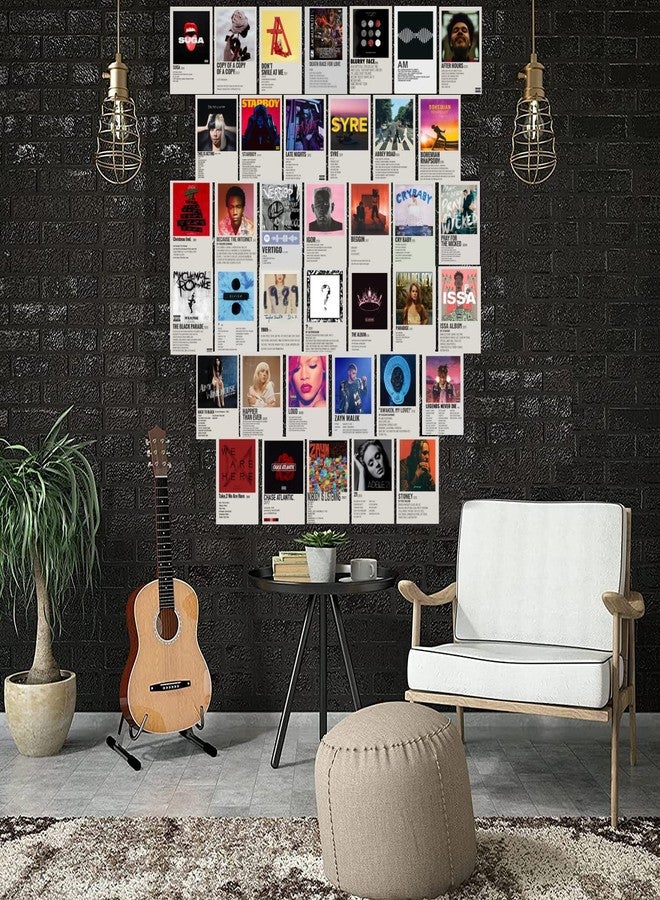 Kitty Cat - Song Album Aesthetic Wall Collage Kit for Room Decor | Set of 30 Aesthetic Posters | 300 GSM Water Resistant Paper | Size 4x6 Inch | Unframed | Comes With Double Sided Tape. - Image 3