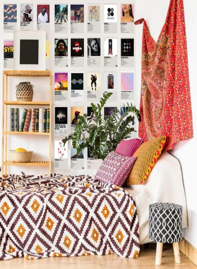 Kitty Cat - Song Album Aesthetic Wall Collage Kit for Room Decor | Set of 30 Aesthetic Posters | 300 GSM Water Resistant Paper | Size 4x6 Inch | Unframed | Comes With Double Sided Tape. - Image 5