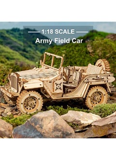 Rolife 3D Wooden Puzzle Craft Model Kits Best Toys Gifts For Teens And Adults (Vintage Car)  - Image 2