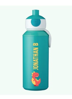 Share the Love Personalised Drinking Bottle Pop-Up Campus 400 ml / 14 oz - Turquoise  - Image 3