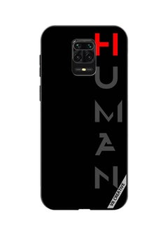 VR CREATIVE Protective Case Cover For Xiaomi Redmi Note 9S/9 Pro Black Design Multicolour  - Image 1