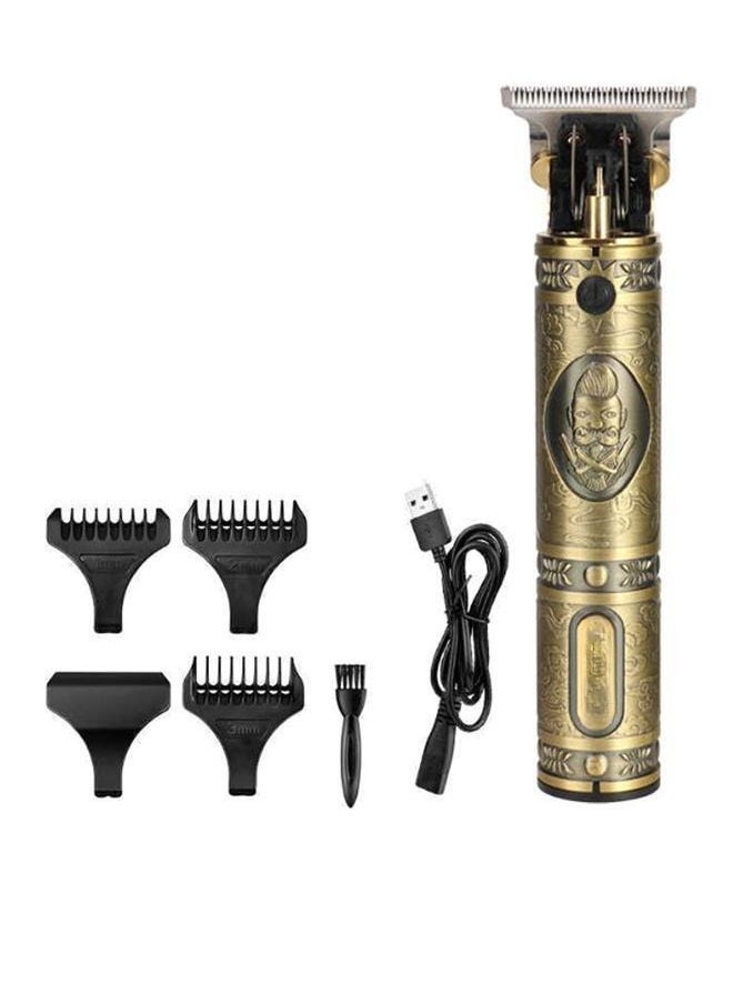 Gasin Professional haircut set 4-head adjustable shaver Gold color Dimensions 64x30x40 cm  - Image 2