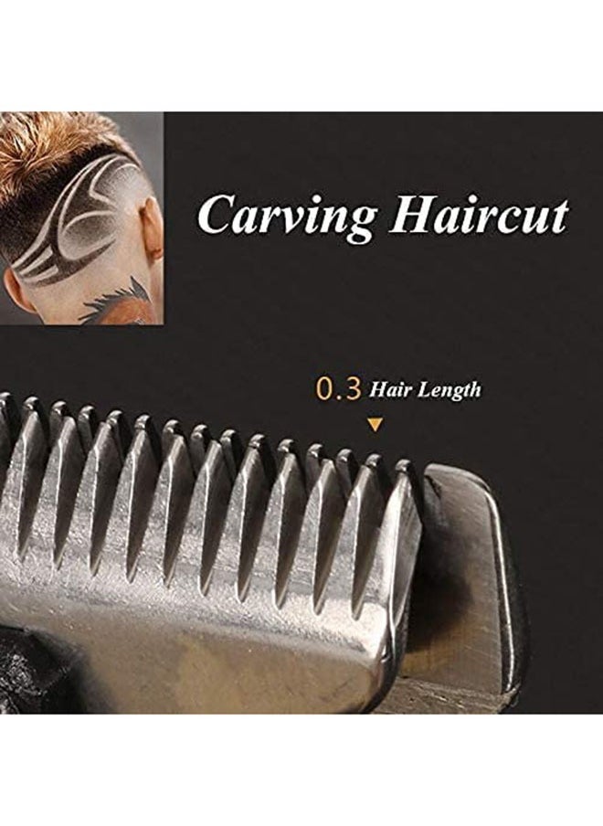 Gasin Professional haircut set 4-head adjustable shaver Gold color Dimensions 64x30x40 cm  - Image 5