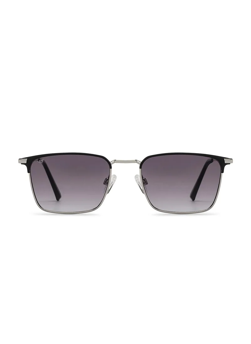 فينسينت تشيس Unisex UV Protection Clubmaster Sunglasses - VC S15799 - Lens Size: 53 Mm