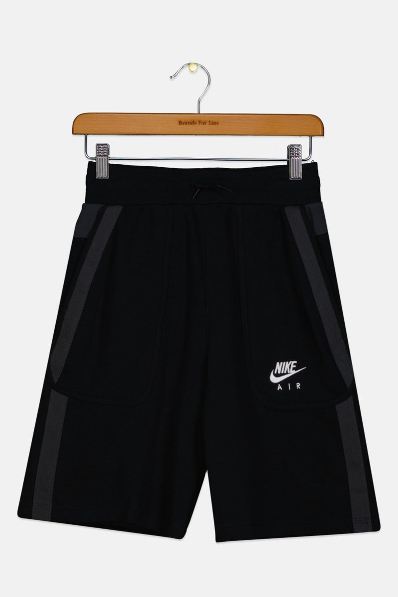 Nike شورتات خارجية للأطفال الأولاد بتصميم قياسي، أسود - Image 1