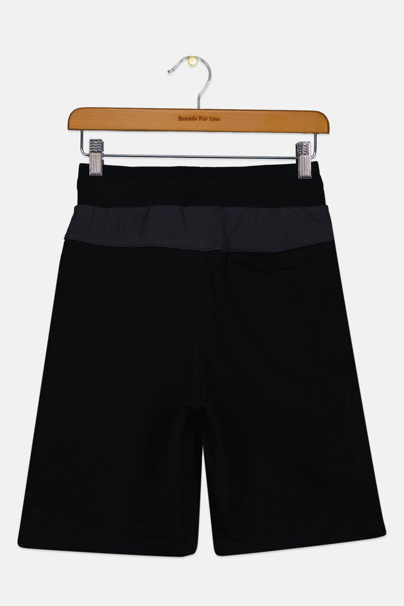 Nike شورتات خارجية للأطفال الأولاد بتصميم قياسي، أسود - Image 2