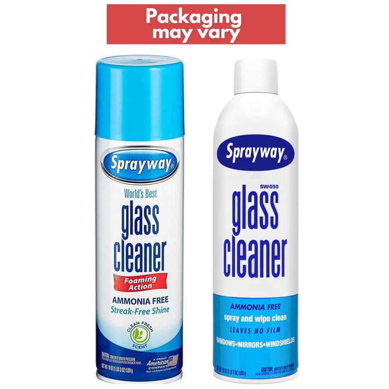 Sprayway 443331 Ammonia Free Glass Cleaner, 19 Oz. (4-Pack) (Packaging May Vary) (4 Case) - Image 2