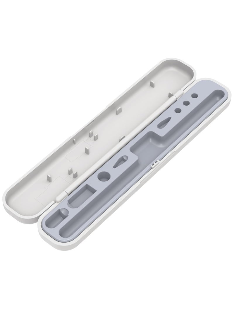 SYOSI Carrying Case for Apple Pencil 2nd Gen and 1st Gen, Protective Case Holder for iPad Pencil, White - Image 1