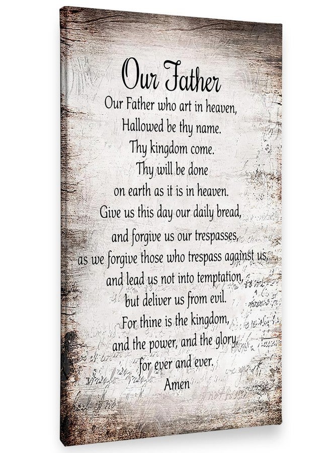 PHAMTE JW Wall Art - 11x14 inches - Contemporary Father-JW Art Print with Wooden Frame - Image 1