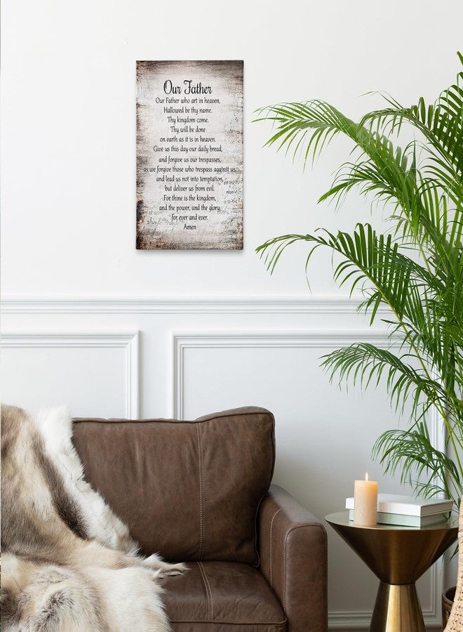 PHAMTE JW Wall Art - 11x14 inches - Contemporary Father-JW Art Print with Wooden Frame - Image 2