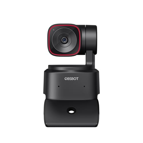 OBSBOT Tiny 2 Lite AI-Powered 4K PTZ Webcam with AI Tracking, 1/2″ Sensor, 1080p@60FPS HDR, Gesture Control, Dual Microphones, Auto Focus | Webcam for PC, Laptop, Streaming, Meetings & Video Calls - Image 1