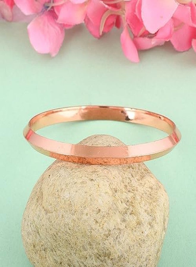 Firstdemand Copper Coated Bracelet/Kada Bangle 20gm Brown Copper Jewelry for Men and Women - Image 4