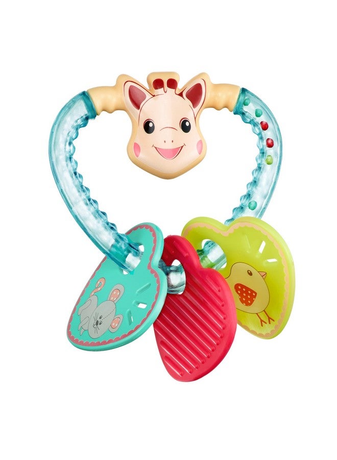 Sophie la Girafe Heart Rattle | Handcrafted in France | Light & Easy to Grasp | Awaken All 5 Senses