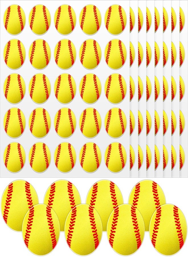 Jecery 200 Pcs Baseball Softball Helmet Decals Vinyl Sports Softball Stickers Self Adhesive Helmet Stickers Decals Baseball Accessories for Batting(Simple Style) - Image 1