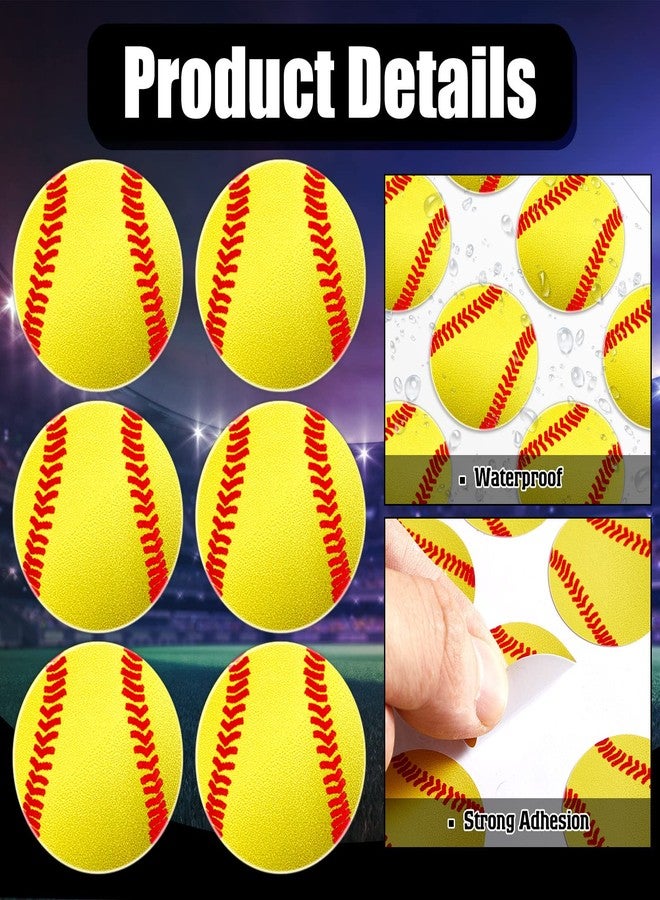Jecery 200 Pcs Baseball Softball Helmet Decals Vinyl Sports Softball Stickers Self Adhesive Helmet Stickers Decals Baseball Accessories for Batting(Simple Style) - Image 4