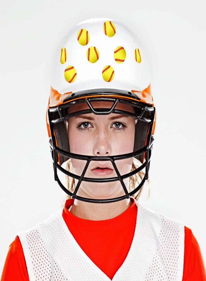 Jecery 200 Pcs Baseball Softball Helmet Decals Vinyl Sports Softball Stickers Self Adhesive Helmet Stickers Decals Baseball Accessories for Batting(Simple Style) - Image 5