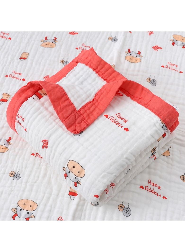 Pure Cotton Cartoon Printed Bath Towels