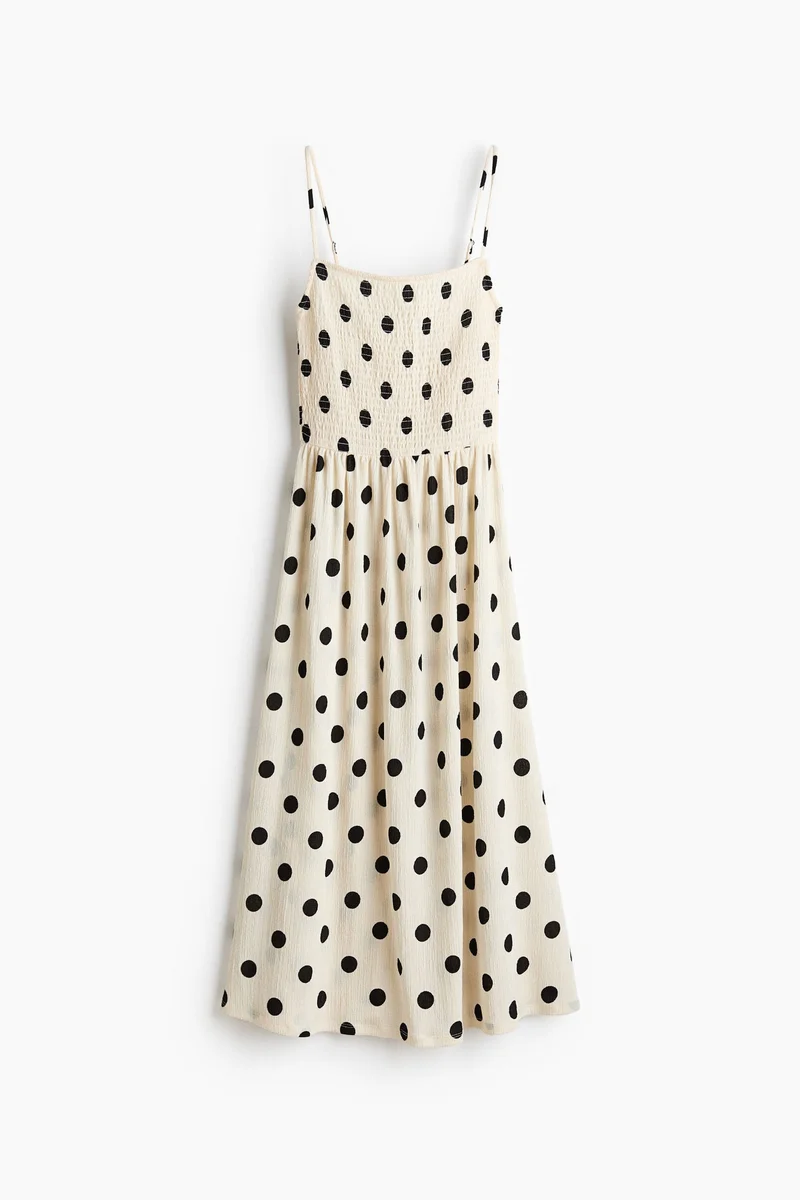 H&M  Smocked strappy dress for Women | Best Price UAE