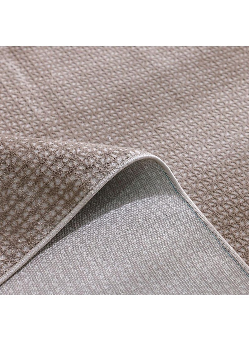 DANUBE HOME Modern Mose Rug  Polypropylene + Polyester Area Rug Floor Covering L340xW240cm-Beige  - Image 2