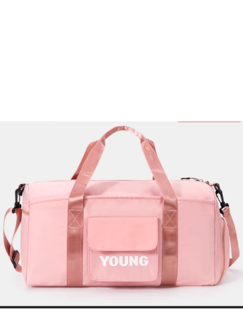 يوكه Large capacity dry wet separation multifunctional fitness bag - Image 1