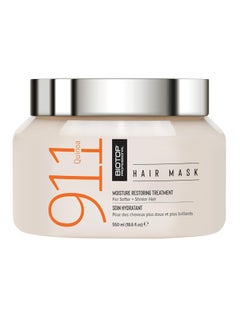 Biotop Professional 911 Quinoa Hair Mask - Repairing Hair Mask Treatment For Dry or Extremely Damaged Strands - Color Safe & Cruelty Free Hair Care - (18.6oz/550ml)