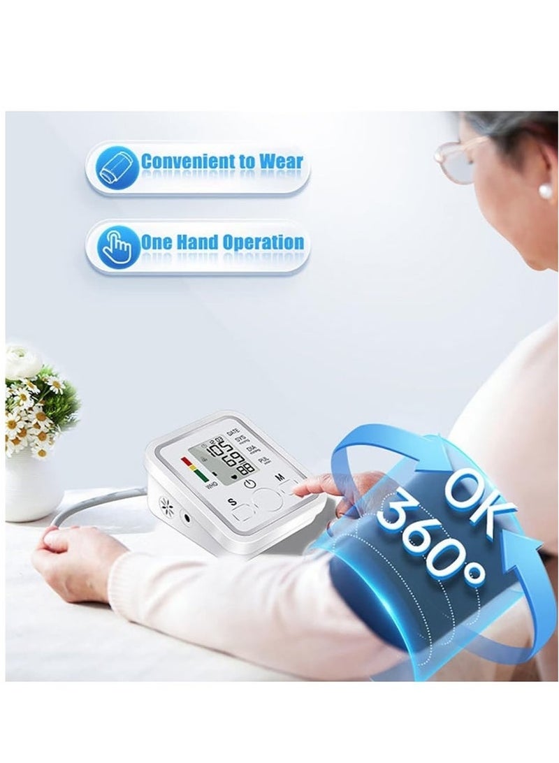 كيلا جهاز قياس ضغط الدم الأوتوماتيكي من أعلى الذراع مع كشف عدم انتظام ضربات القلب، قياسات سهلة ونتائج دقيقة - Image 2