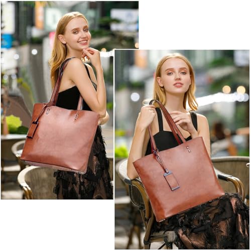 ALARION Women Top Handle Satchel Handbags Shoulder Bag Messenger Tote Bag Purse - Image 2