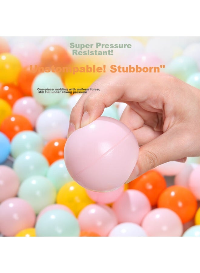 Deerc Macaron Ocean Ball, Indoor Home Use Bobo Ball, Children's Toy Ball, Thickened Elastic Ball, Baby Birthday Gift - Image 3