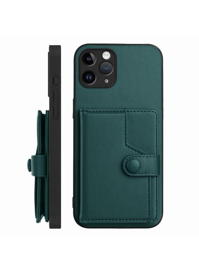 زبون جراب لهاتف iPhone 11 Pro مزود بزر وبطاقة RFID ومضاد للسرقة - Image 2