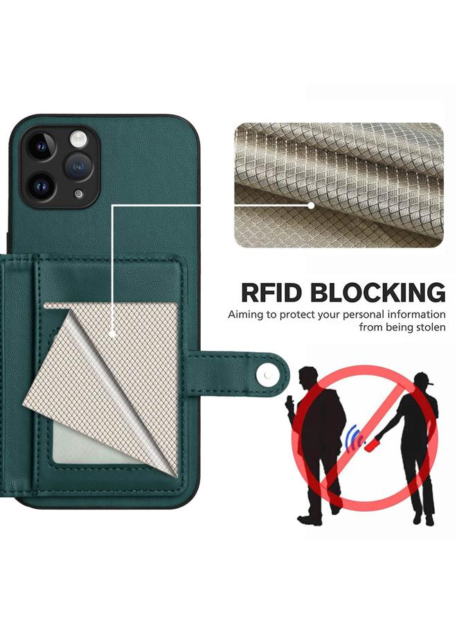 زبون جراب لهاتف iPhone 11 Pro مزود بزر وبطاقة RFID ومضاد للسرقة - Image 3