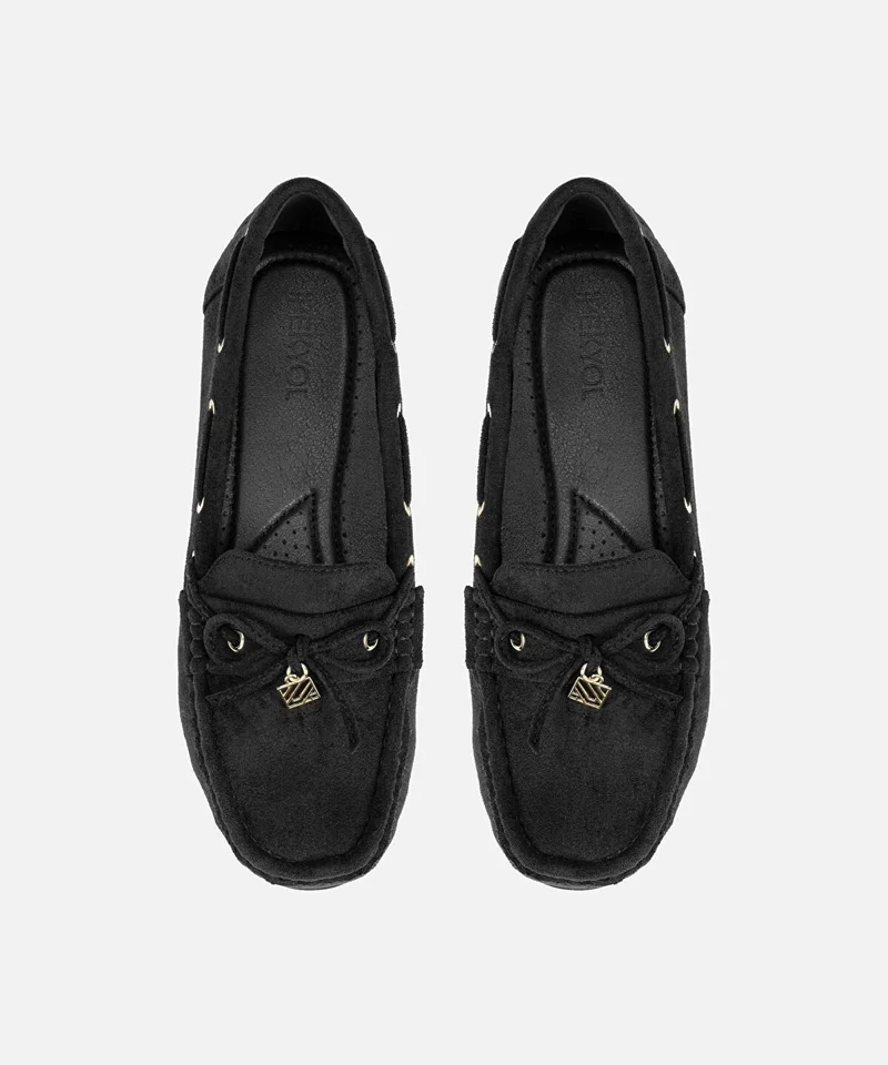 ابيكول Monogram Buckle Loafers