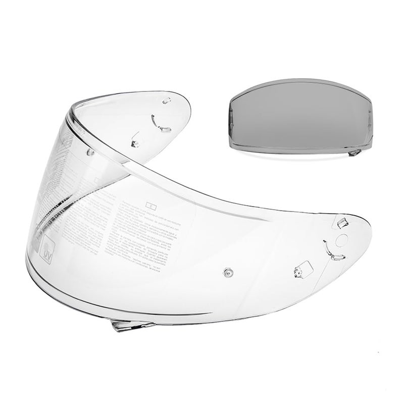 RVBASICS Full Face Motorcycle Helmet Photochromic Visor Compatible with Shoei RF1200 X14 Z7NXR and RFSR HelmetsReplacement Helmet Face Shield Transition Lens CleartoLight Grey SelfTinting in The Sun - Image 2