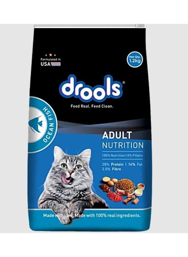 Drools Adult Cat - Ocean Fish - 1.2Kg