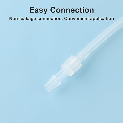 PEUTIER 30pcs Luer Lock Adapter, Clear Female Luer Lock 1/4 Luer Lock Connector Kit Luer Connector - Image 5