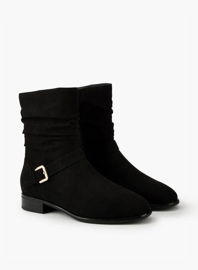 Flora Bella By Shoexpress Women's Zip Closure Ankle Boots