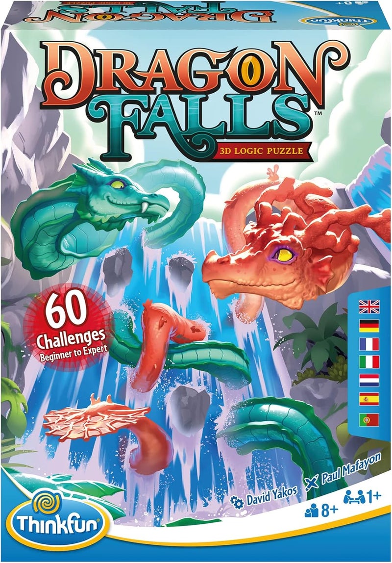 ThinkFun Dragon Falls - 3D Logic Game for Children and Adults - Image 1