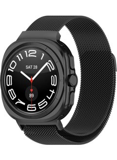 Techmaster Samsung Galaxy Watch 7 Ultra Compatible Metal Mesh Magnetic Strap  - Image 1