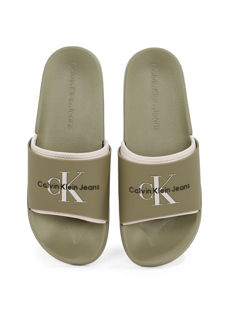 Calvin Klein Jeans Monologo Casual Slides  - Image 5