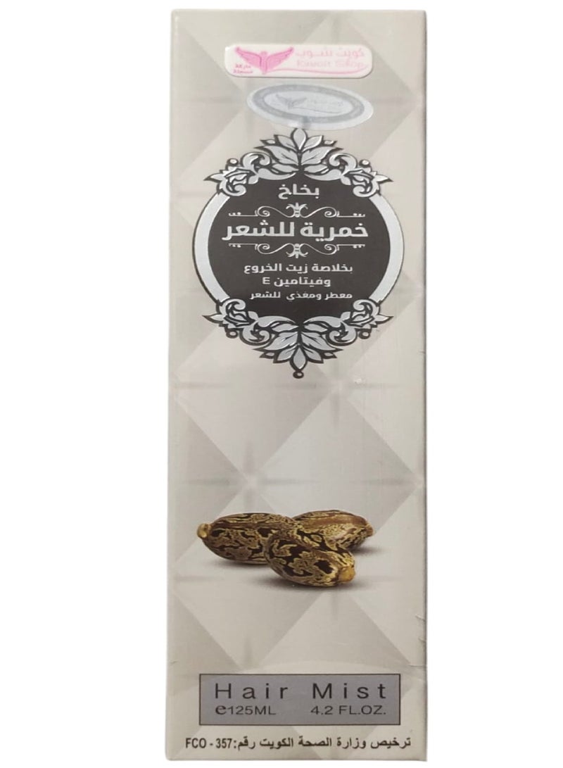 Kuwait Shop Hair spray with castor oil and vitamin E 125 ml - Image 5