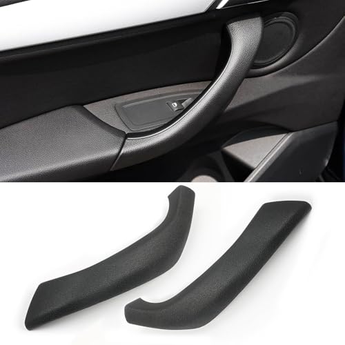 Jaronx Compatible with BMW X1X2 Door Handle Cover Outer Cover Left Right Side Door Handle Replacement Compatible with BMW X1 F48 20162022 X2 F39 20182023 LeftRight Black - Image 1