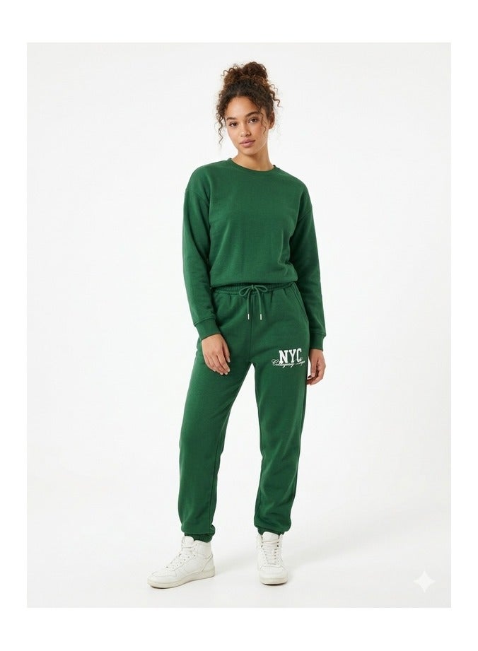 Mosca Women's Wear Printed NYC Cotton Sweatpants - Image 1