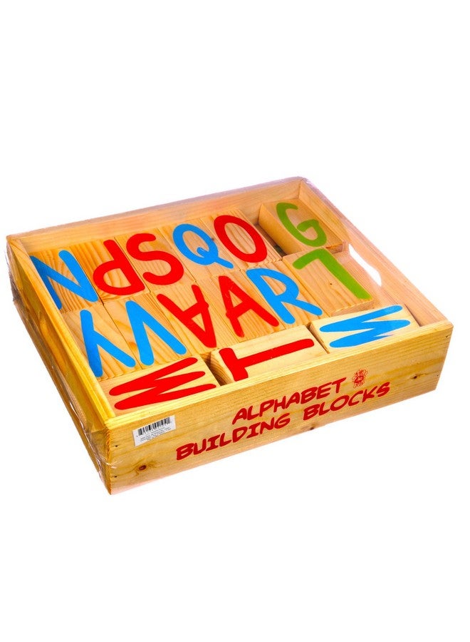Skillofun Skillofun Wooden Alphabet Blocks, Multi Color - Image 3