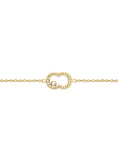 CERRUTI 1881 Bianca Gold Plated Mirrored Charm Bracelet for Women  - Image 2