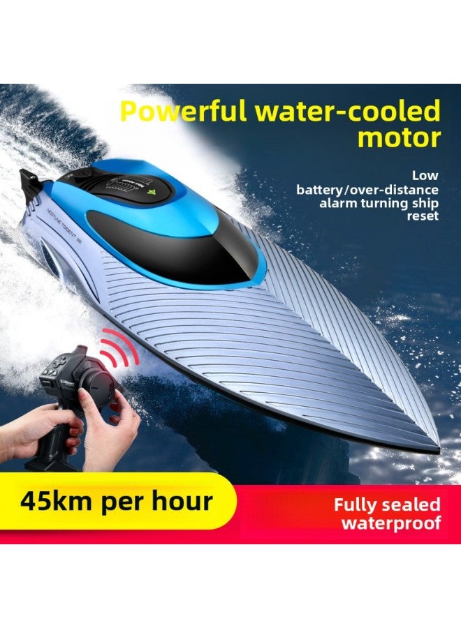S3 Ultra-long Endurance Remote Control Boat High-speed Remote Control Speedboat 360 Rotating Children's Electric Boat Model Toy-Color:Backup Battery  - Image 2