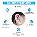 LYSIAN Ultra Soft Moldable Ear Plugs for Sleeping and Swimming Adults and Kids Reusable Noise Cancelling Earplugs for Sound Blocking Snoring Study - Image 4