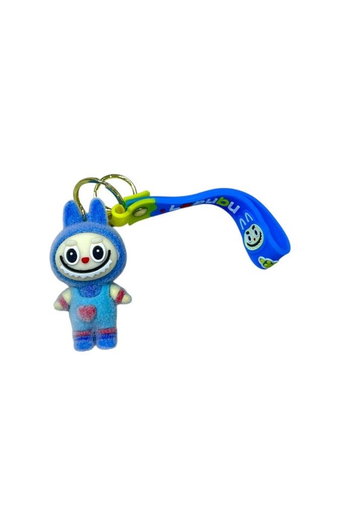 Generic The latest cute labubu doll keychain, cartoon character, anime figurine, bag, jewelry, toy, cute labubu keychain.
