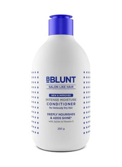 BBLUNT BBLUNT Intense Moisture Conditioner with Vitamin E & Jojoba for Dry & Frizzy Hair - 250 g  - Image 1