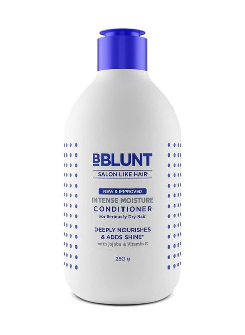 بلسم BBLUNT المرطب المكثف بفيتامين E والجوجوبا للشعر الجاف والمجعد - 250 جم