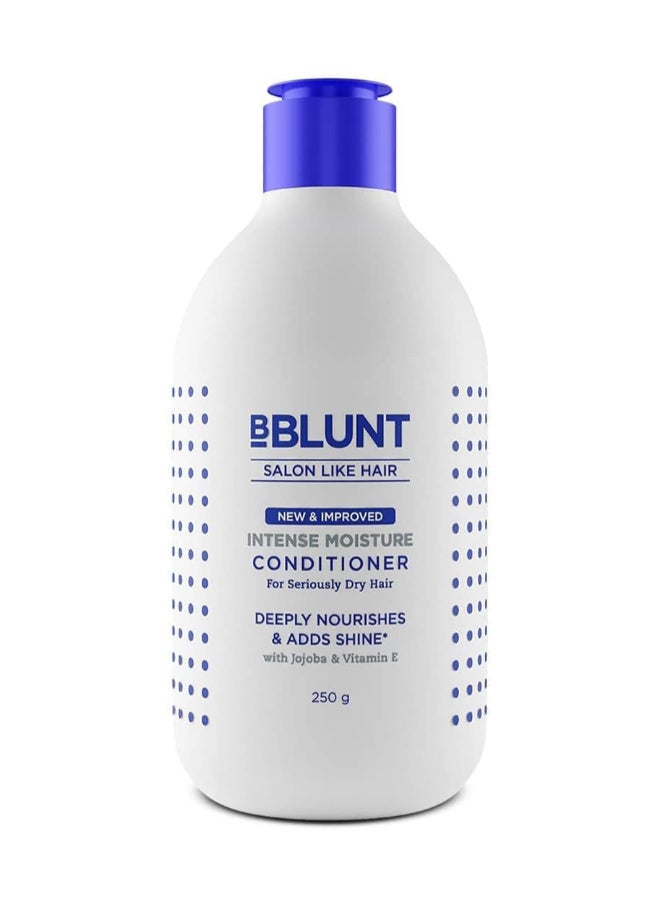 BBLUNT BBLUNT Intense Moisture Conditioner with Vitamin E & Jojoba for Dry & Frizzy Hair - 250 g  - Image 1